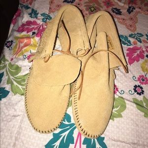 Brand new moccasins size 10